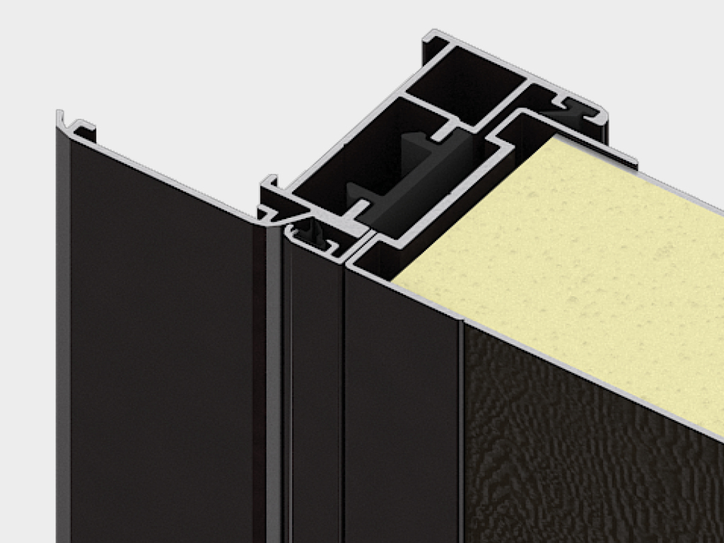 Накладной монтаж с наличником