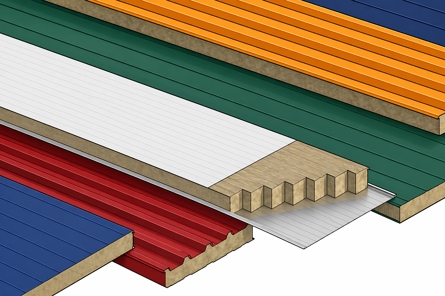 Строительные сэндвич-панели